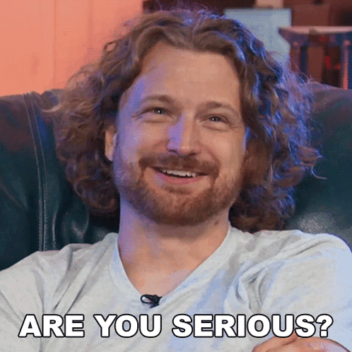 Are You Serious Laughing Man GIF