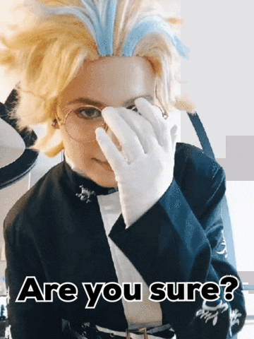 Are You Sure Haitani Pro Gamer GIF