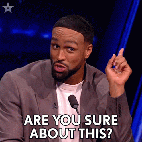 Are You Sure Sure Ashley Banjo GIF