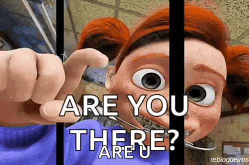 Are You There Cartoon Behind Bars