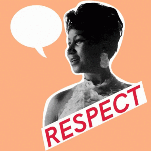 Aretha Franklin No Respect GIF