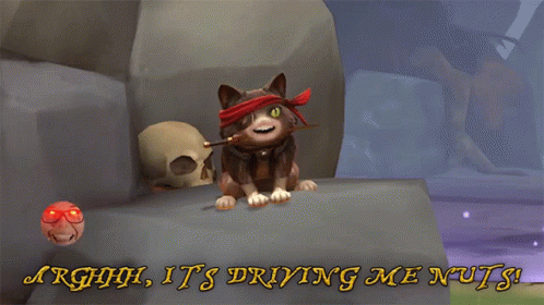 Arghhh Its Driving Me Nuts Smite Showcase GIF