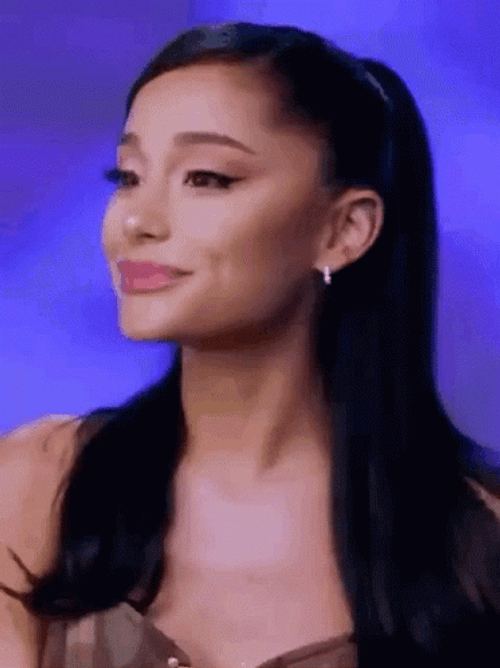 ariana grande excited gifs