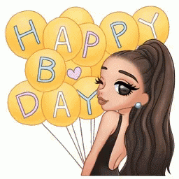 Ariana Grande Happy Birthday GIF