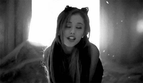 Ariana Grande Hot Kitty Ears Love Me Harder GIF