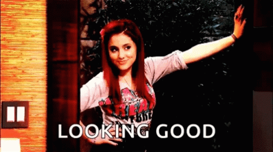 Ariana Grande Looking Good GIF