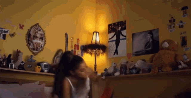 Ariana Grande Rolling In Her Bed Excited Dance GIF