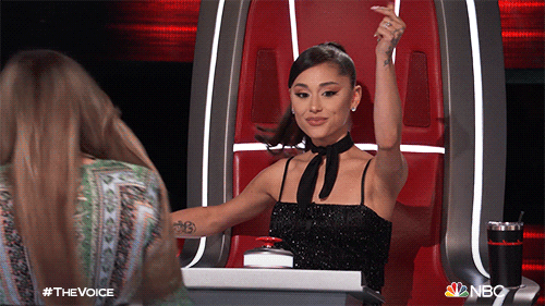 Ariana Grande Saucy Finger Snap GIF