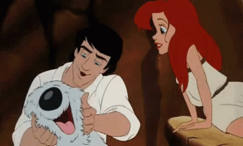 Ariel And Eric Date GIF