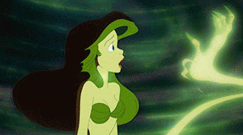 Ariel Sucking Powers GIF