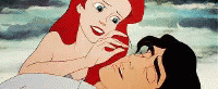 Ariel Worried About Eric GIF