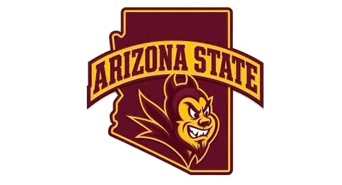 Arizona State University Mascot Bull With Horns and Claws
