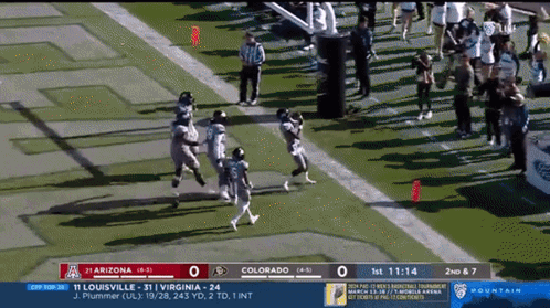 Arizona vs Colorado Football Game