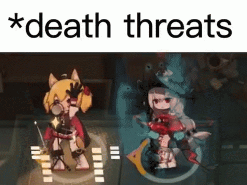 Ark Nights Death Threat Video Game GIF