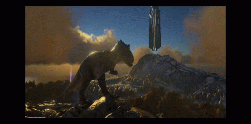 Ark Survival Evolved Giganotosaurus GIF