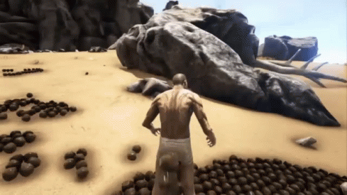 Ark Survival Evolved Potato Diarrhea GIF