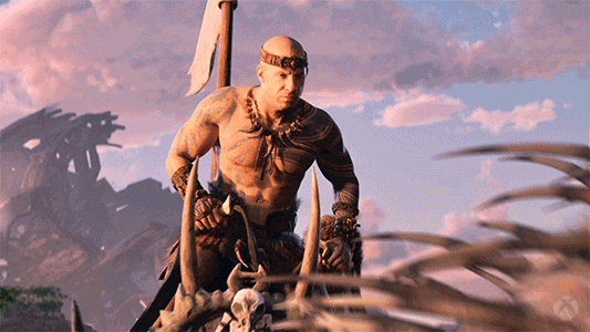 Ark Survival Evolved Vin Diesel Character GIF