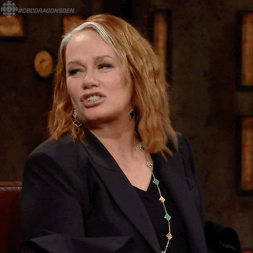 Arlene Dickinson Shhh Silence GIF