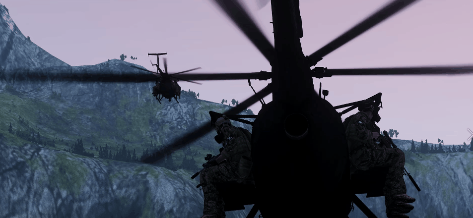 Arma 3 Iiie Echelon International Helicopter GIF