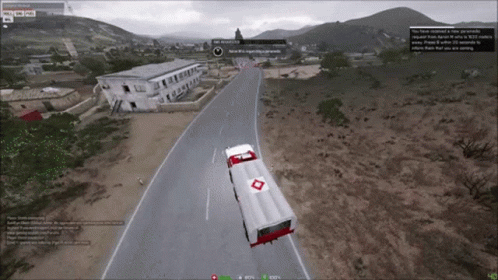 Arma 3 Physics Ambulance Fly GIF