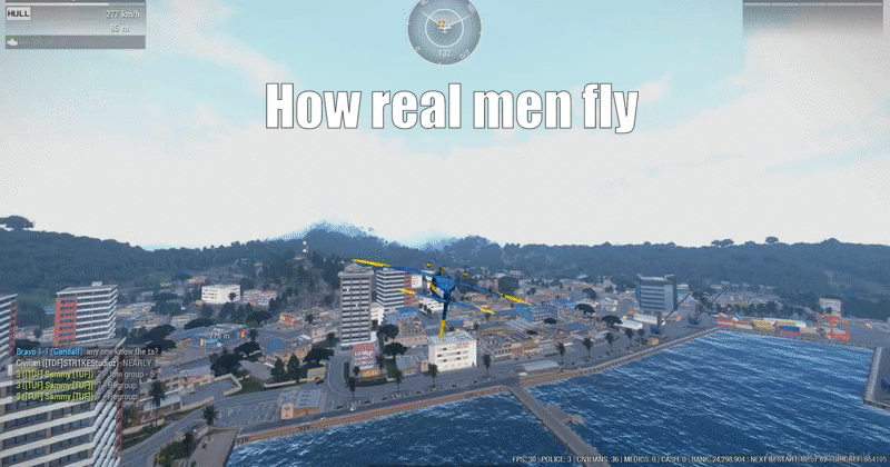 Arma 3 Real Men Fly GIF