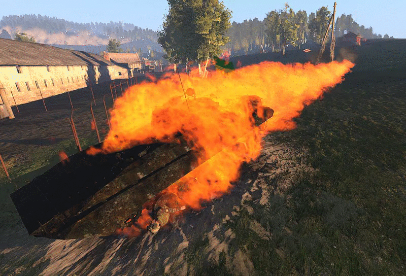 Arma 3 Wind Effects Fire GIF