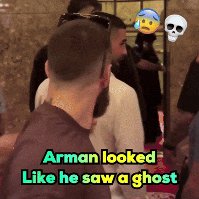 Arman Saw Ghost in Crowd