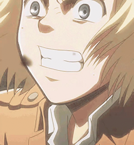 Armin Arlert Screaming Dedicate Your Heart GIF