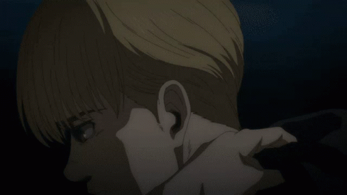 Armin Arlert Transforming To Colossal Titan GIF