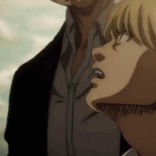 Armin Arlert Looking At Yelena GIF