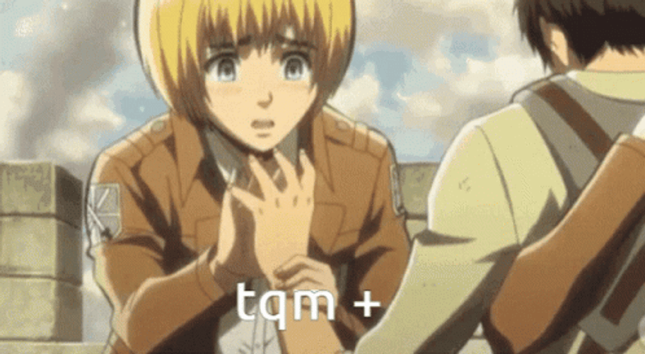 Armin Arlert Firmly Holding Eren Yeager Hand GIF