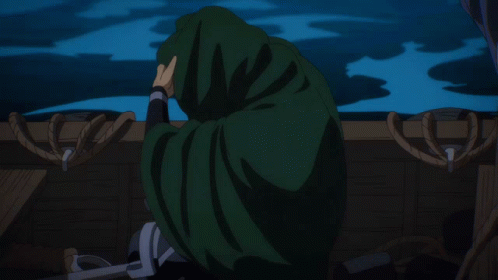 Armin Arlert Having Realizations GIF