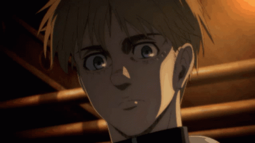 Armin Looking Despaired GIF