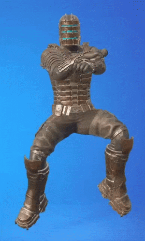 Armored Man Statue With Helmet