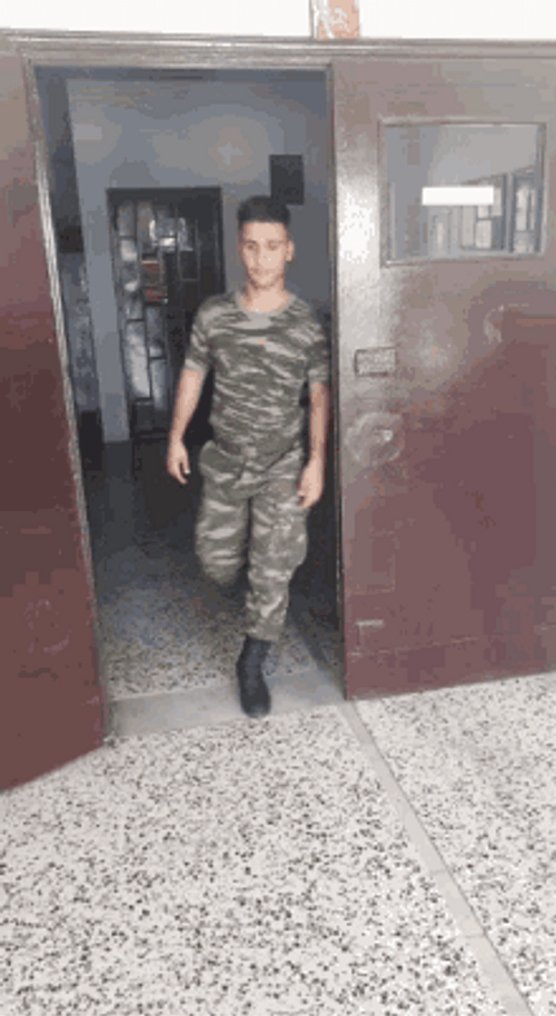 Army Salute Formation GIF