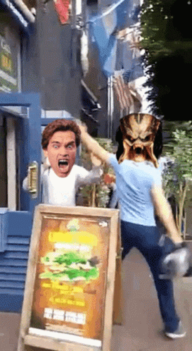 Arnold Schwarzenegger In Trouble GIF