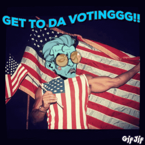 Arnold Get To Da Voting GIF