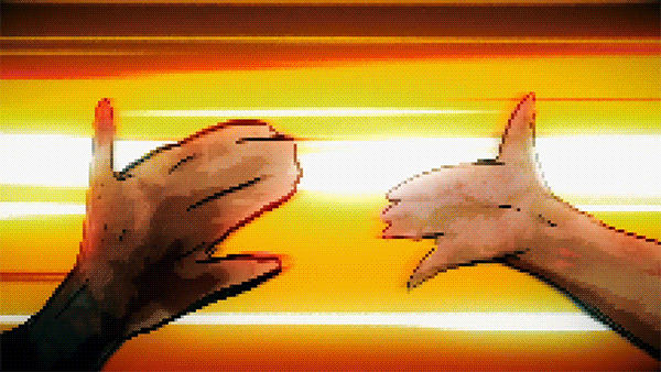 Arnold Handshake Cartoon Image GIF