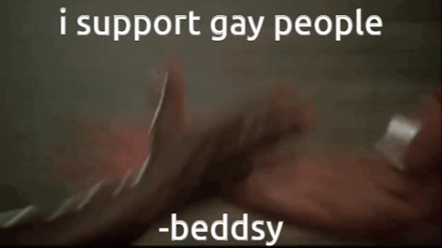 Arnold Handshake I Support Gay People GIF