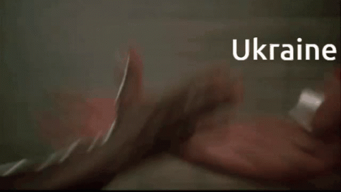 Arnold Handshake Ukraine GIF