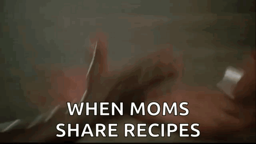 Arnold Handshake When Moms Share Recipes GIF
