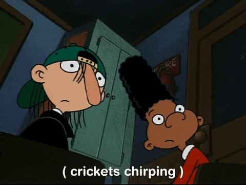 Arnold Listening Crickets Chirping GIF