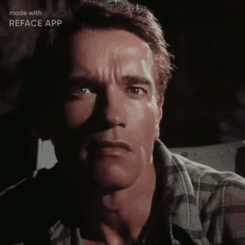 Arnold Schwarzenegger In Total Recall GIF
