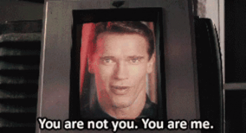 Arnold Schwarzenegger You Are Not You You Are Me