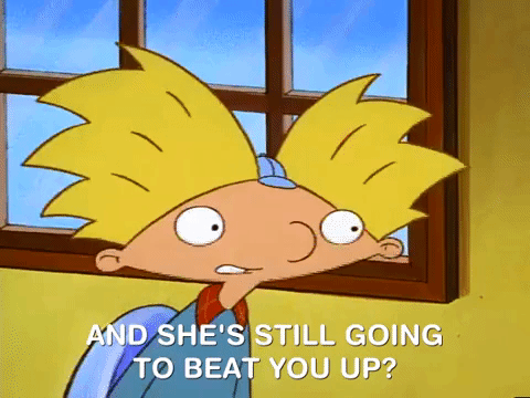 Arnold Still Going To Beat You Up GIF