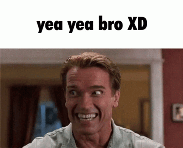 Arnold Yeah Bro Laughing GIF