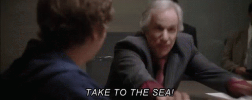 Arrested Development Excited Take To The Sea GIF