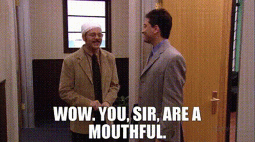 Arrested Development Tobias Funke Mouthful GIF