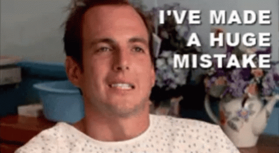 Arrested Development Awkward Reaction Huge Mistake GIF