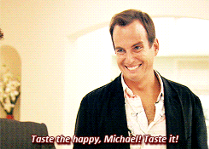 Arrested Development Gob Bluth Happy Michael Hug GIF